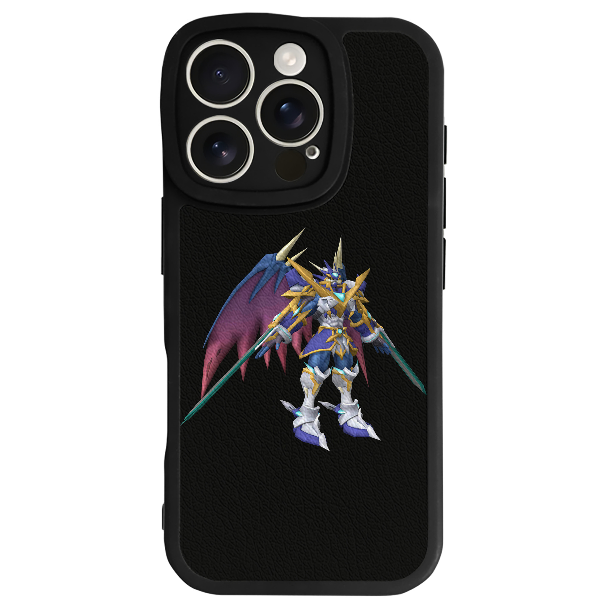 （画像用） Digimon デジタルモンスター/デジモン 【iPhone 16シリーズ対応】シリコンスマホケース（レザー調） 材質：シリコン